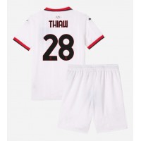 Dětský fotbalový dres AC Milan Malick Thiaw #28 2024-25 Venkovní Krátký Rukáv (+ trenýrky)